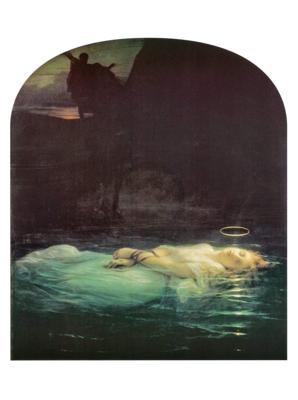 Kunstdruk Hippolyte Paul Delaroche - The Young Martyr 1855 60x80cm
