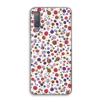 Planets Space: Samsung Galaxy A7 (2018) Transparant Hoesje