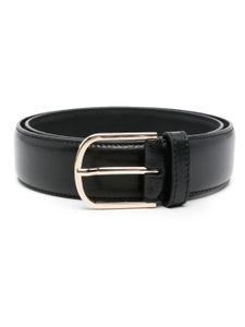 TOTEME ceinture large en cuir - Noir