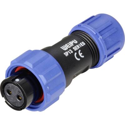 Weipu SP1310 /S 2 I Ronde connector Bus, recht Totaal aantal polen: 2 Serie (ronde connectoren): SP13 1 stuk(s)