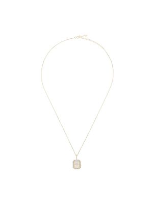 Mateo collier à pendentif géométrique - Or