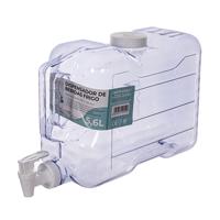 CM Drank/water/limonade dispenser tap - 5.6 liter - kunststof - 35 x 21 x 12 cm