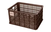 Fietskrat Basil Crate Large 40 liter - Chocolate Brown