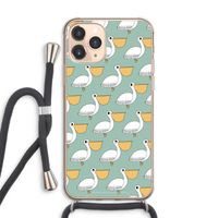 Pelican: iPhone 11 Pro Max Transparant Hoesje met koord