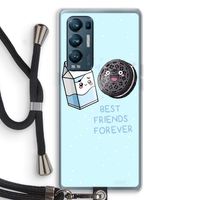 Best Friend Forever: Oppo Find X3 Neo Transparant Hoesje met koord
