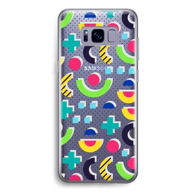 8-bit N°1: Samsung Galaxy S8 Plus Transparant Hoesje