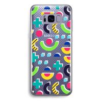 8-bit N°1: Samsung Galaxy S8 Plus Transparant Hoesje