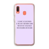 Regenboog: Samsung Galaxy A20e Transparant Hoesje