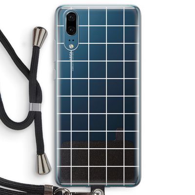 Rooster 2: Huawei P20 Transparant Hoesje met koord