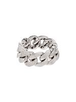 SHAY bague en or blanc 18ct sertie de diamants - Argent