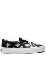 Vans baskets à fleurs - Noir