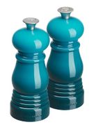 Le Creuset Mini Peper- en Zoutset - Deap Teal - 12 cm