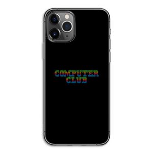 Retro: iPhone 11 Pro Transparant Hoesje