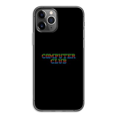 Retro: iPhone 11 Pro Transparant Hoesje