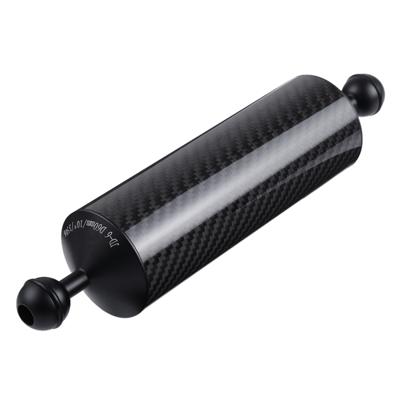 PULUZ 10.82 inch 27.5cm lengte 60mm Diameter Dual ballen koolstofvezel drijvende Arm bal Diameter: 2 5 cm drijfvermogen: 350 g