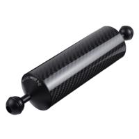 PULUZ 10.82 inch 27.5cm lengte 60mm Diameter Dual ballen koolstofvezel drijvende Arm bal Diameter: 2 5 cm drijfvermogen: 350 g