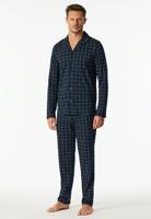 Schiesser Schiesser Heren Pyjama Long nightblue 183176 52/L