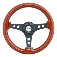 Simoni Racing Sportstuur Tammy 330mm - Echt Hout SRTAM - thumbnail