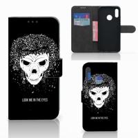 Telefoonhoesje met Naam Honor 10 Lite Skull Hair