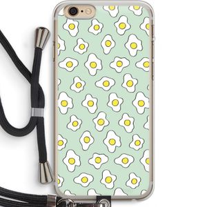 Spiegeleitjes: iPhone 6 PLUS / 6S PLUS Transparant Hoesje met koord