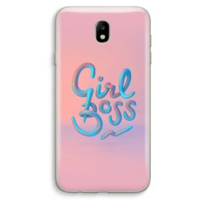 Girl boss: Samsung Galaxy J7 (2017) Transparant Hoesje