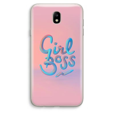 Girl boss: Samsung Galaxy J7 (2017) Transparant Hoesje