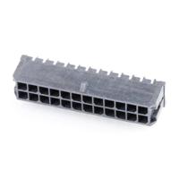 Molex 430452422 Male header, inbouw (standaard) Totaal aantal polen: 24 Rastermaat: 3.00 mm Inhoud: 1 stuk(s) Tray