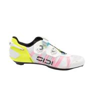 Sidi Wire 3 fietsschoenen wit/geel heren 46