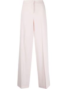 PINKO pantalon de tailleur à plis marqués - Rose