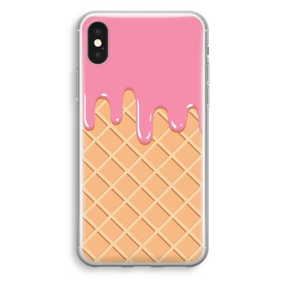 Ice cream: iPhone XS Transparant Hoesje