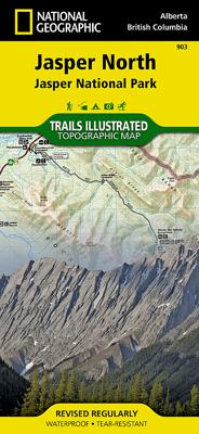 Wandelkaart - Wegenkaart - landkaart 903 Jasper North National Park | National Geographic