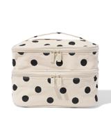 HEMA Beauty Case Canvas Stip HEMA Beauty Case Canvas Stip