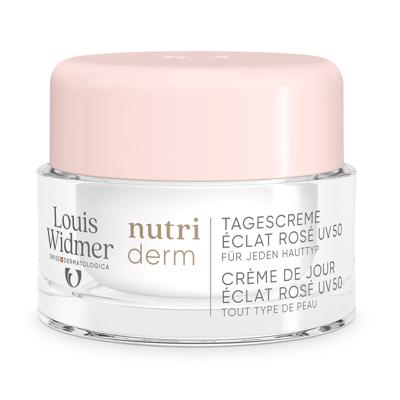 Louis Widmer Nutriderm Dagcrème Éclat Rosé UV50 ZP 50ml
