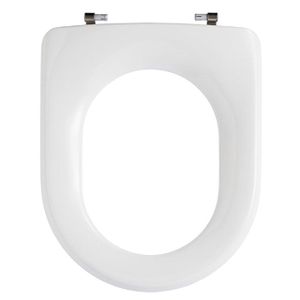 Pressalit 300 closetzitting voor Sphinx staande closetpot 300 wit 103000-bt8999