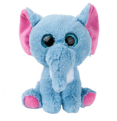 Kamparo pluchen knuffel Olifant 22 cm blauw Kamparo pluchen knuffel Olifant 22 cm blauw