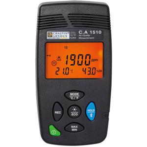 Chauvin Arnoux C.A 1510 black Kooldioxidemeter 0 - 5000 ppm Met datalogger