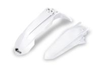 UFO PLAST spatbordset mudguard set ufo ktm white