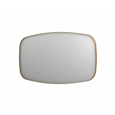 Spiegel INK SP29 Contour 140x4x80 cm in Geborsteld Mat Goud