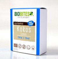Biobites Kokos Chia Cookies 65 gram - thumbnail