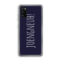 Joengneuh!: Samsung Galaxy A41 Transparant Hoesje Joengneuh!: Samsung Galaxy A41 Transparant Hoesje
