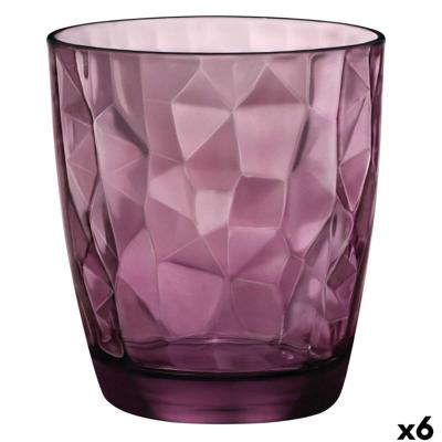 Glas Bormioli Rocco Diamond Paars Glas 300 ml (6 Stuks)
