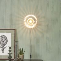 its about RoMi Wandlamp Brussels Glas, 28cm