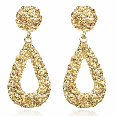 Cilla Chunky Druppel Oorbellen - Gold