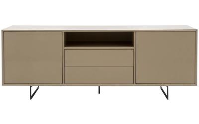 Goossens Basic Dressoir Vienna, 2 deuren 2 laden met 1 open vak