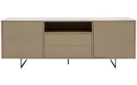 Goossens Basic Dressoir Vienna, 2 deuren 2 laden met 1 open vak