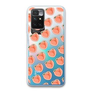 Just peachy: Xiaomi Redmi 10 Transparant Hoesje