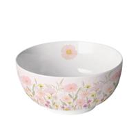 Schaaltje Pastel Flowers Pink