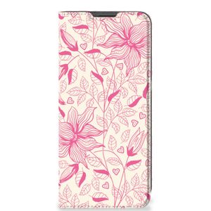 OnePlus 10 Pro Smart Cover Pink Flowers