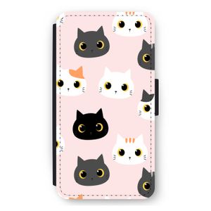 Katten: iPhone 12 mini Flip Hoesje