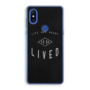To be lived: Xiaomi Mi Mix 3 Transparant Hoesje